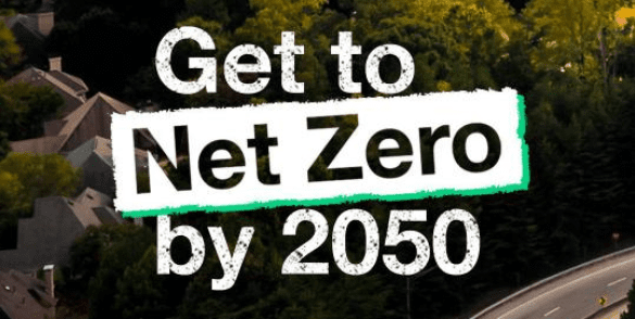 Get to net zero by 2050